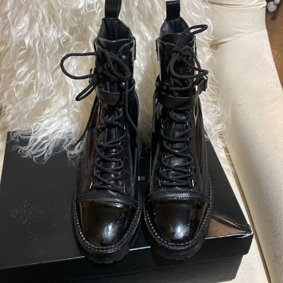 THE KOOPLES Steffy Patent Leather Boots NIB - Picture 9 of 17